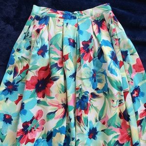 Lulu's flower skirt